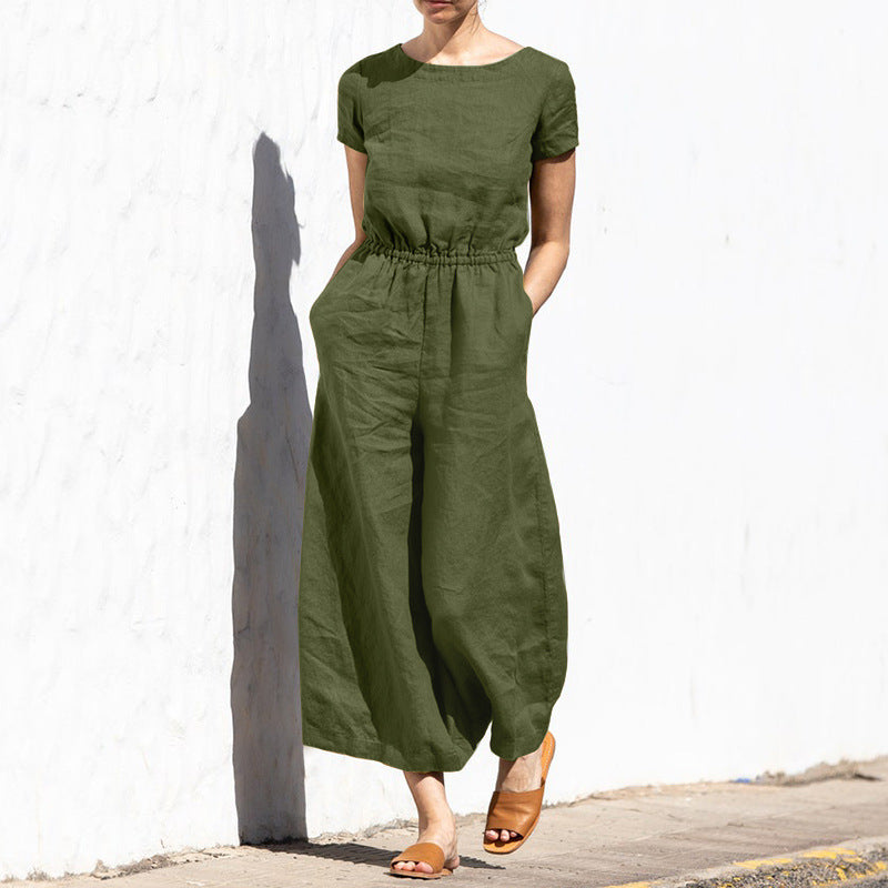 Scarlett - Linen Jumpsuit