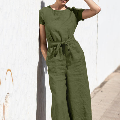 Scarlett - Linen Jumpsuit