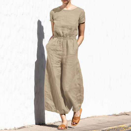 Scarlett - Linen Jumpsuit