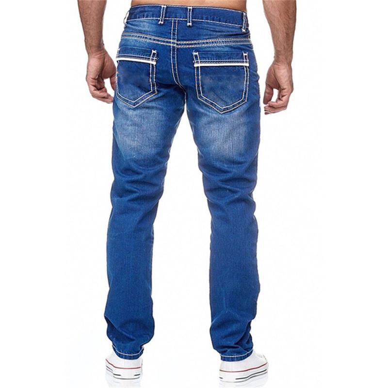 Maxwell - Men's Straight Denim Casual Pants