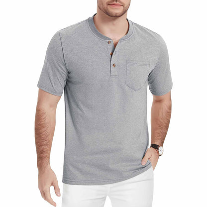 Caleb - Henley T-Shirt