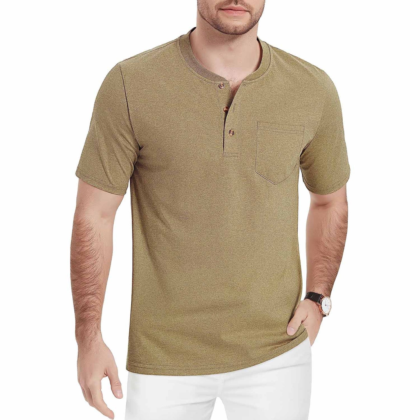 Caleb - Henley T-Shirt