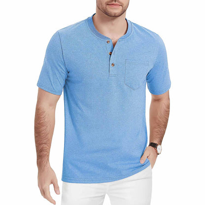 Caleb - Henley T-Shirt