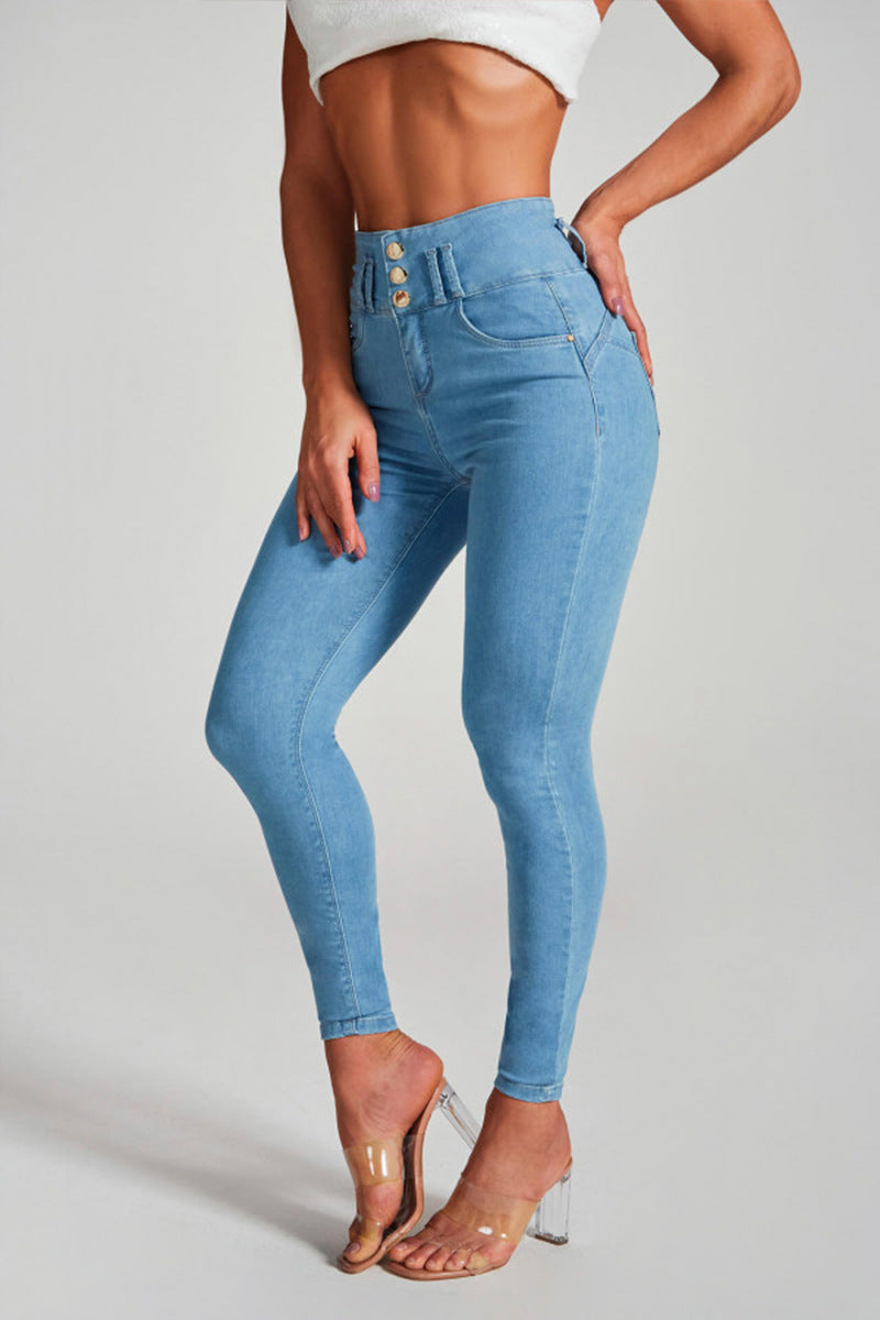 Sophie - High-Waisted Skinny Jeans