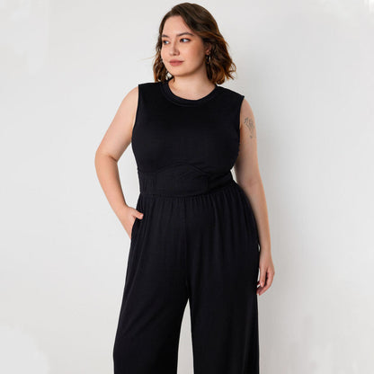 Charlotte - Sleeveless Jumpsuit