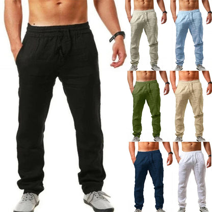 Samuel – Men's Casual Cotton Linen Jogger Pants