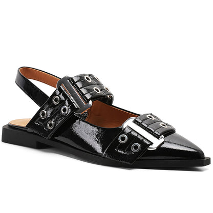 Verona - Elegant Pointed Toe Flats for Women