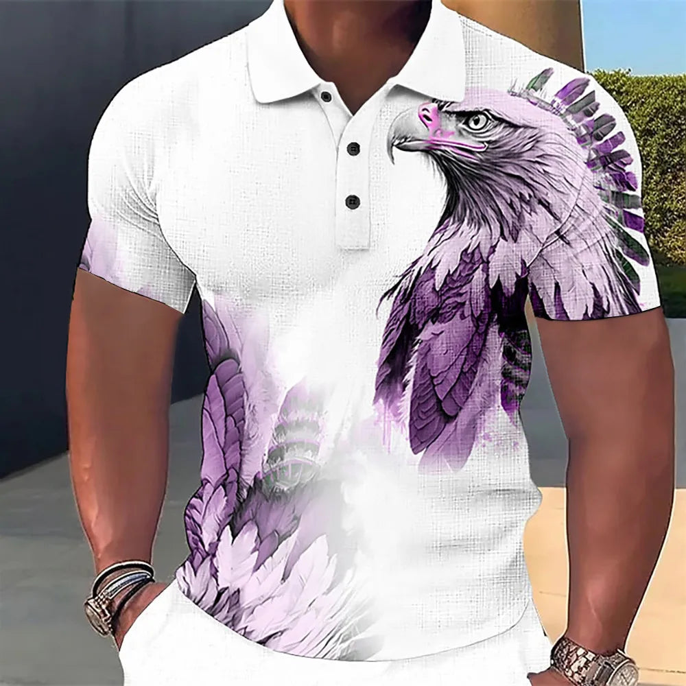 Logan - Men's 3D Print Polo Shirt