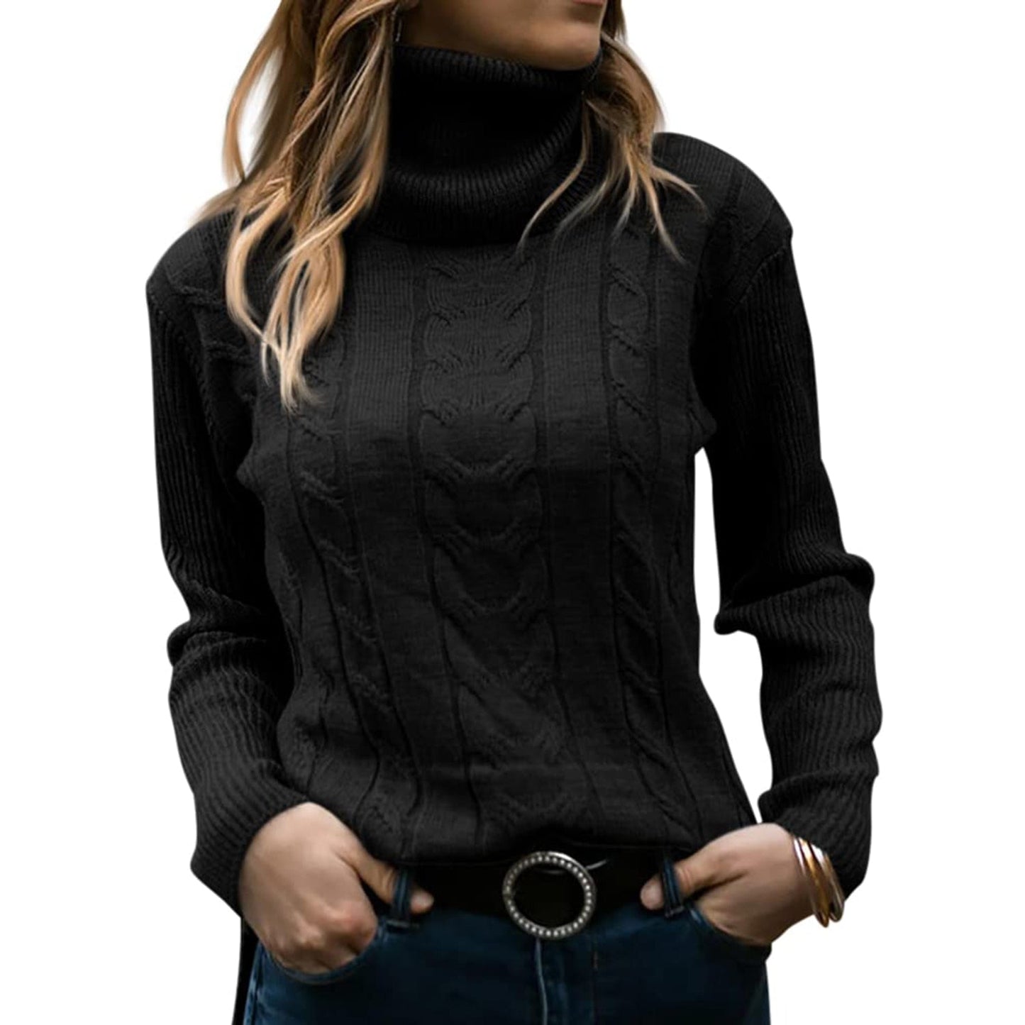 Saskia - Turtleneck sweater