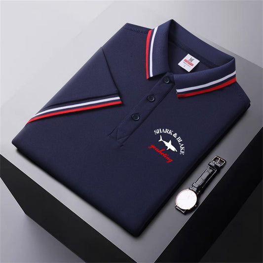 Samuel – Summer Men’s Embroidered Polo Shirt