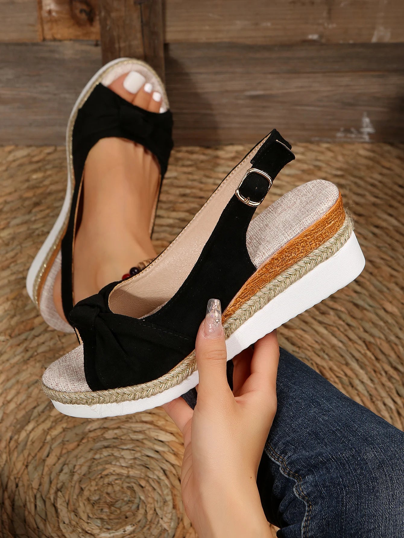 Elowise - Casual Wedge Sandals for Women