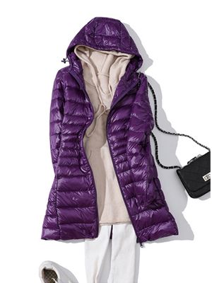 Sophie - Women's Hooded Winter Jacket, Lightweight and Warm