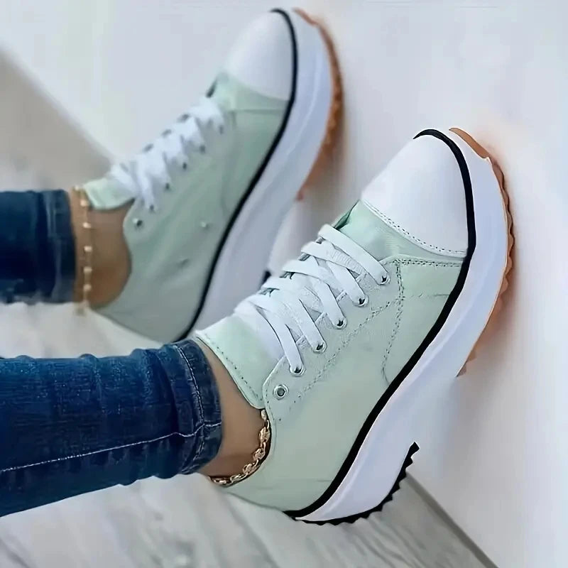 Viviana - Trendy Lace-Up Sneakers for Women