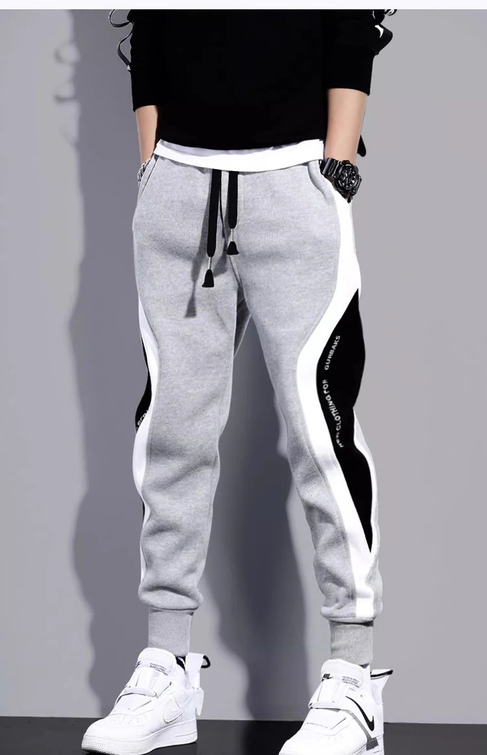 Trevor – Men's Spring Autumn Loose Fit Sports Pants