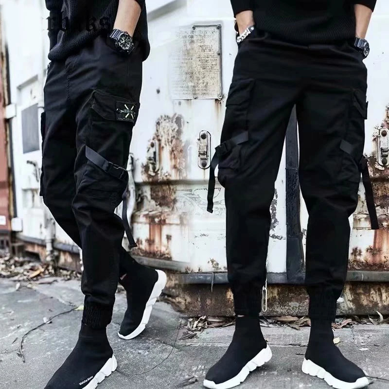 Marcus – Men's Trendy Hip Hop Wide-Leg Workwear Pants