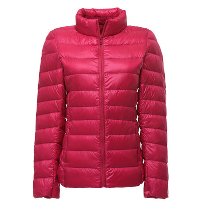 Emily - Women's Winter Soft White Duck Down Jacket