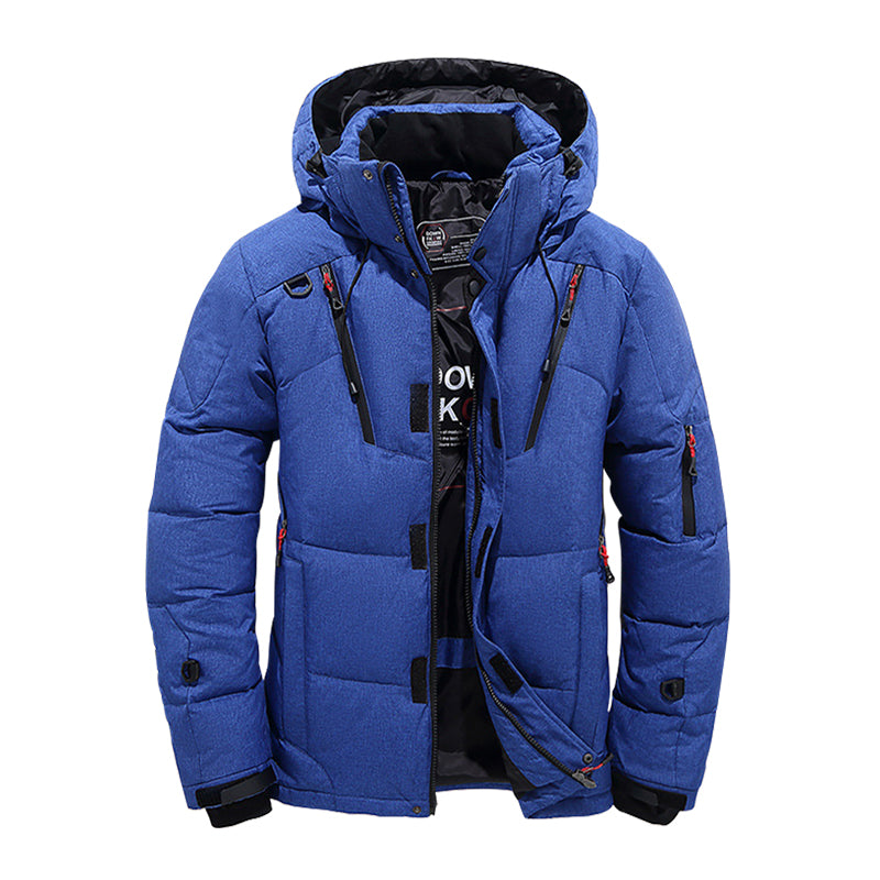 Ryan - Men's Hooded Winter Down Jacket