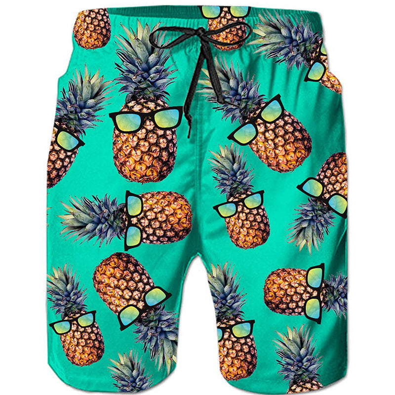 Leo – Men's 3D Printed Hawaii Beach Shorts