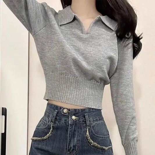 Imogen - Chic Cropped Sweater for Women