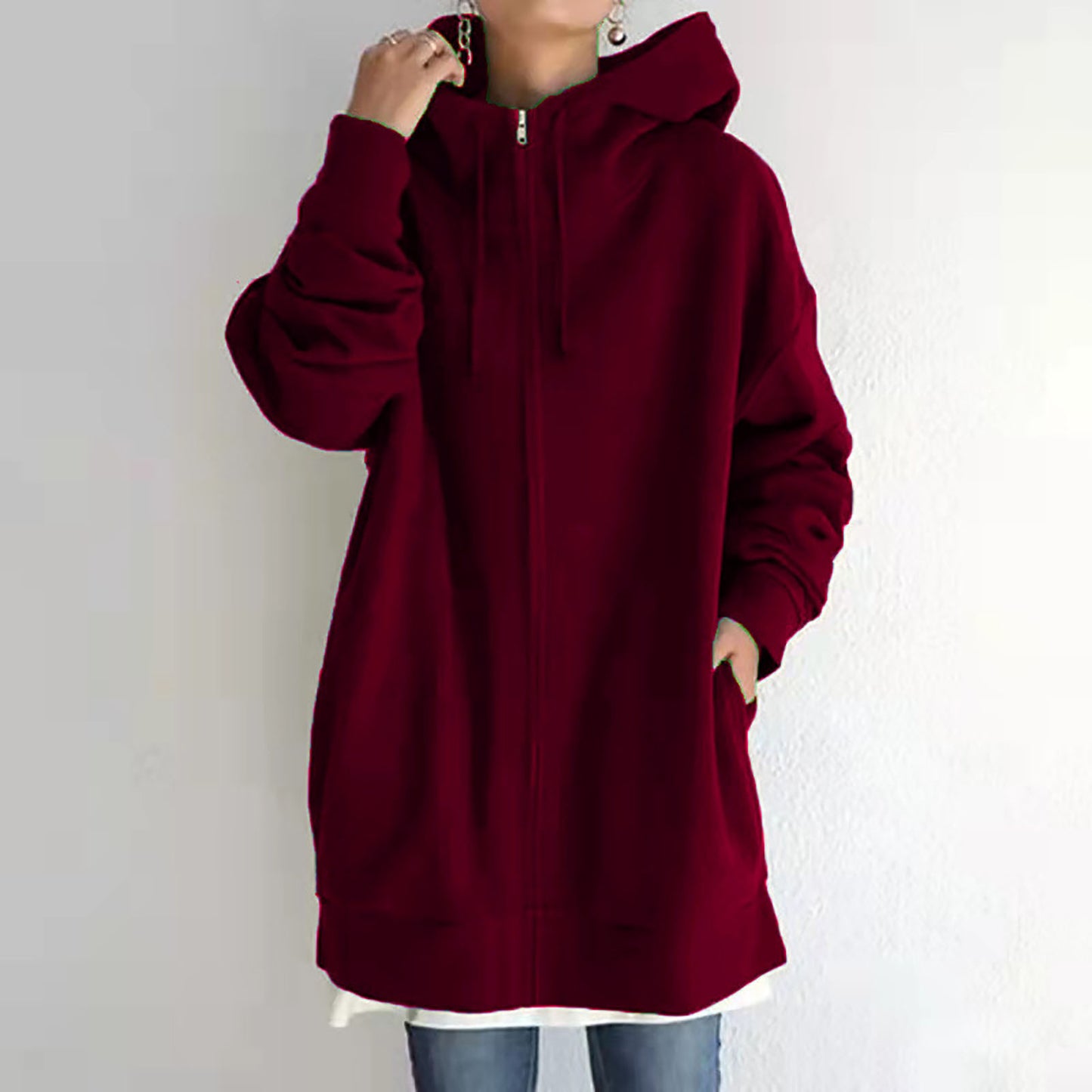 Ellen - Stylish Long Hoodie for Women