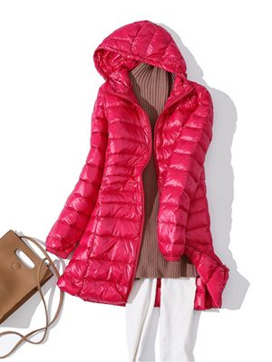 Sophie - Women's Hooded Winter Jacket, Lightweight and Warm