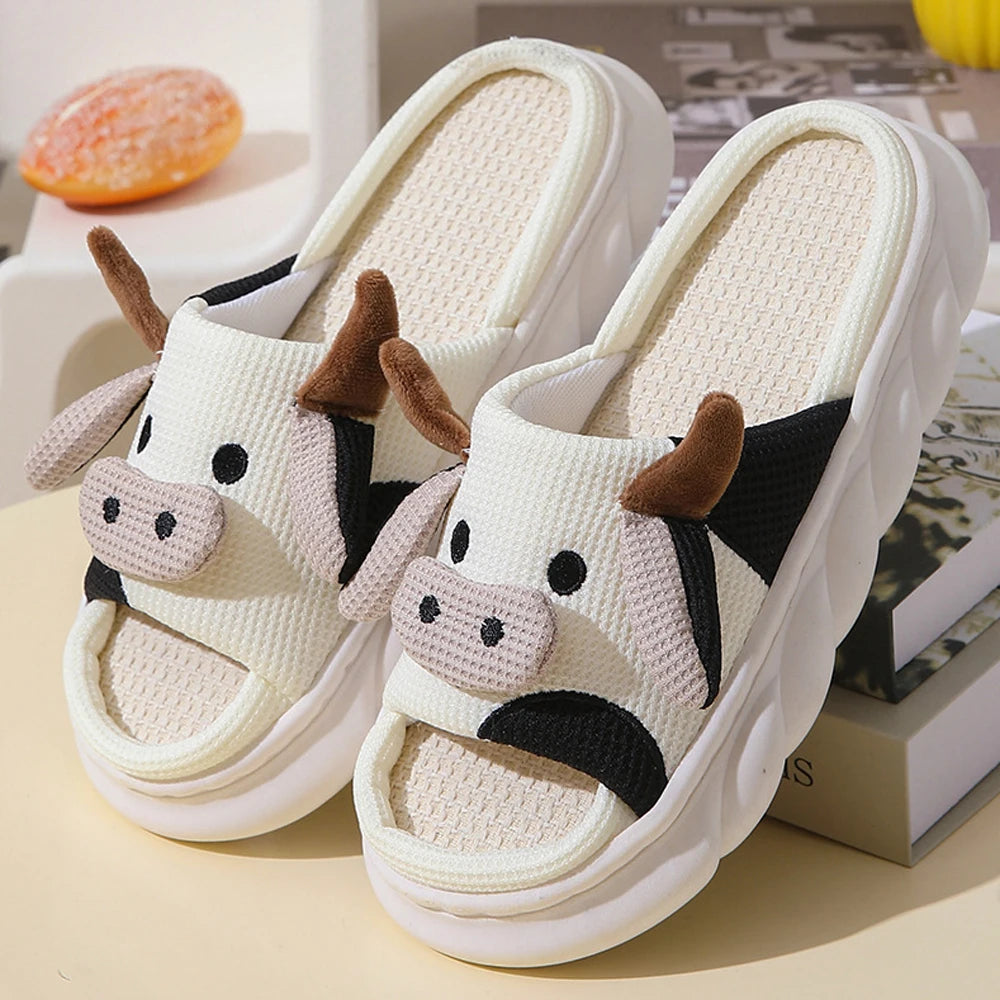 Viviana - Playful Cartoon Home Slippers for Women