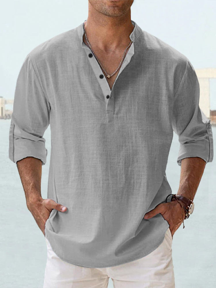 Benedict - Casual Linen Shirt