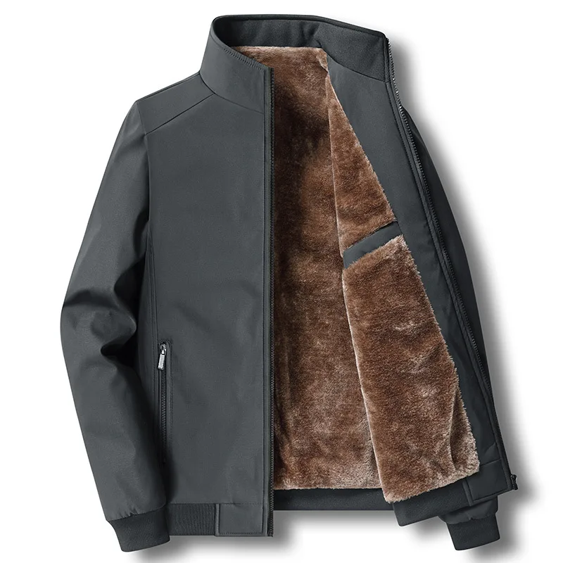 George – Men's Fleece-lined Woolen Jacket