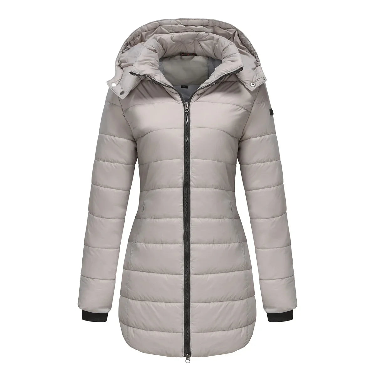 Emily – Women's Long Puffer Quilted Jacket