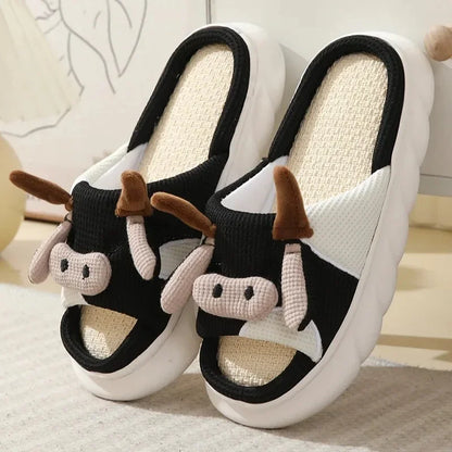 Viviana - Playful Cartoon Home Slippers for Women