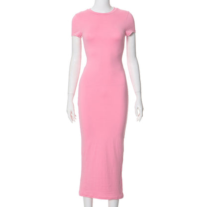 Bianca - Trendy Knit Bodycon Midi Dress for Women