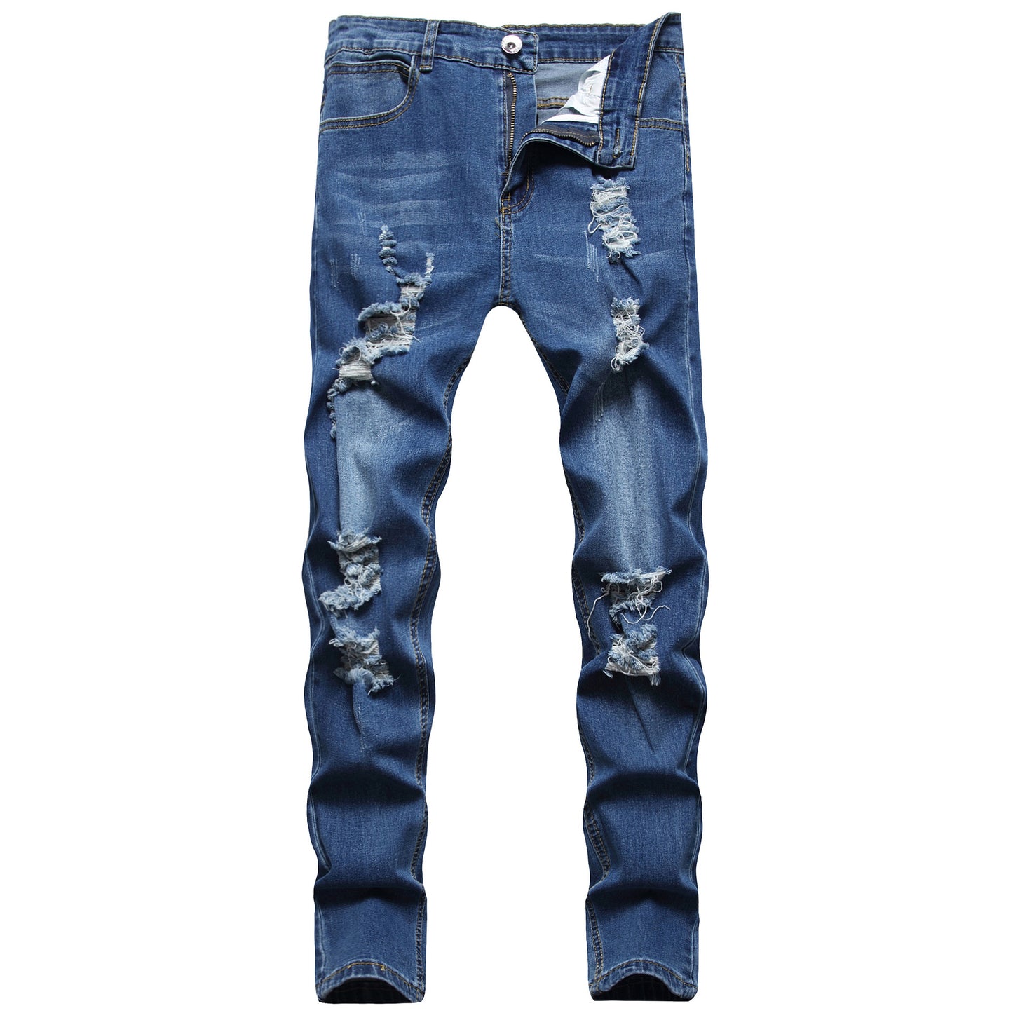 Jacob – Men's Distressed Slim Fit Jeans