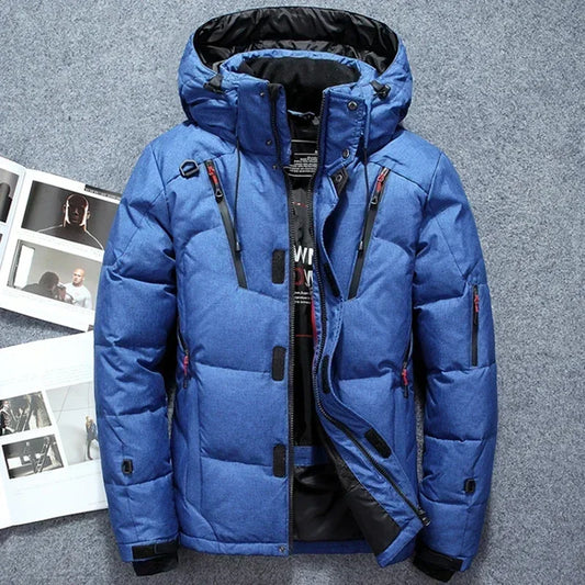 Brandon - Men's Hooded Winter Down Jacket