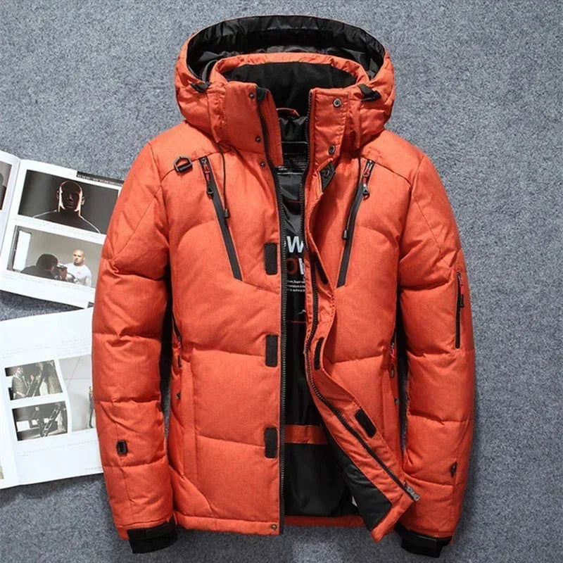 Brandon - Men's Hooded Winter Down Jacket