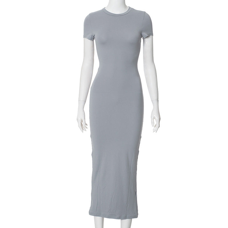 Bianca - Trendy Knit Bodycon Midi Dress for Women