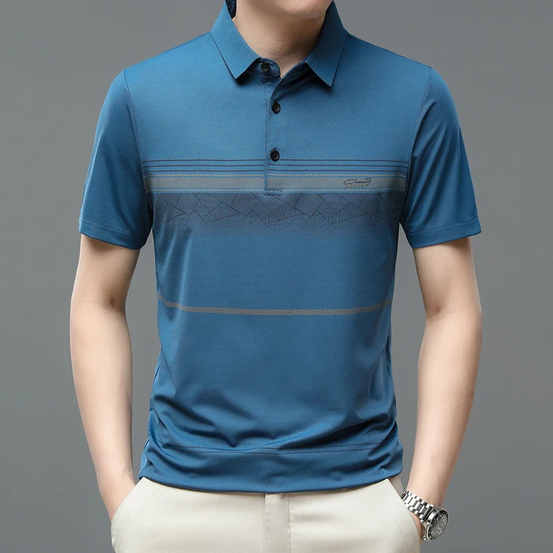 Leonardo – Men's High Quality Business Casual Polo Shirt