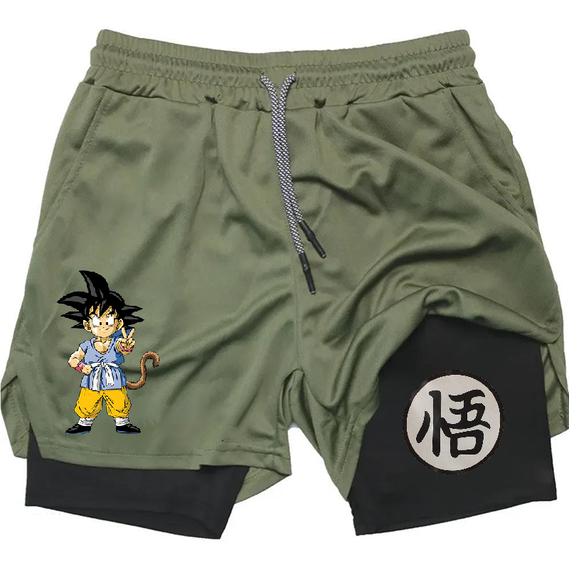 Alex – Summer Quick Dry Versatile Men's Anime Print Shorts