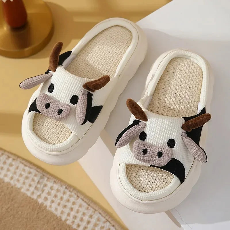 Viviana - Playful Cartoon Home Slippers for Women