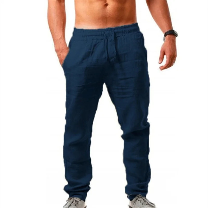 Samuel – Men's Casual Cotton Linen Jogger Pants