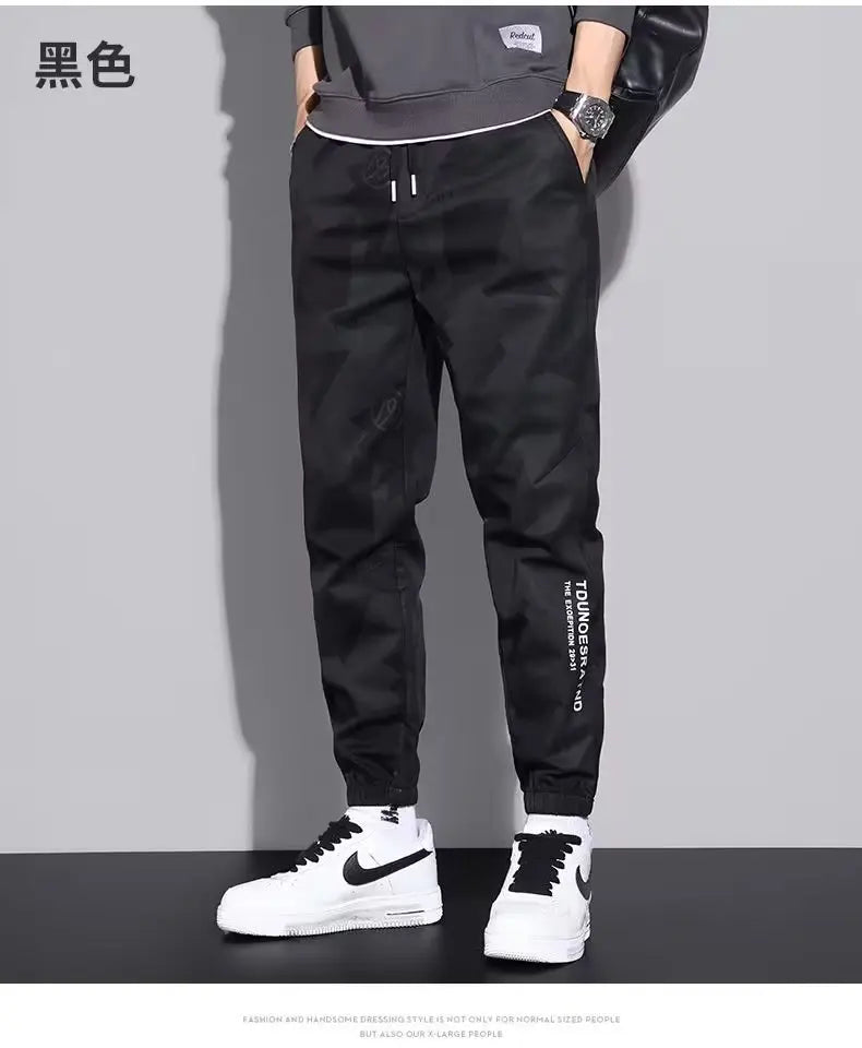 Marcus – Men's Trendy Hip Hop Wide-Leg Workwear Pants