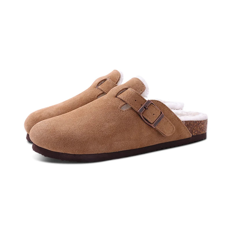 Ianthe - Cozy Suede Slippers for Women