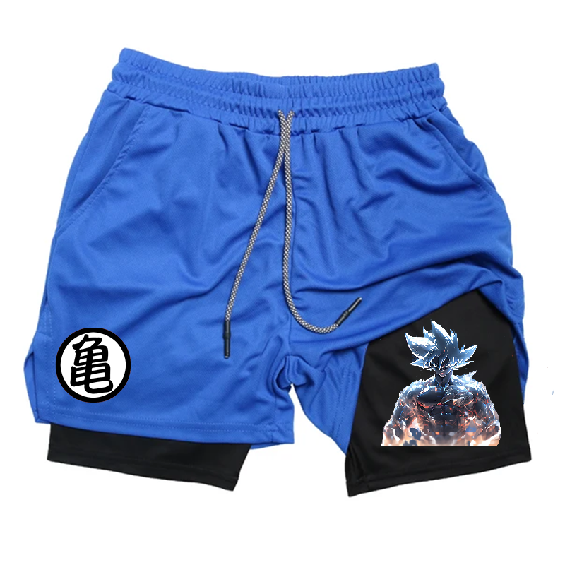 Alex – Summer Quick Dry Versatile Men's Anime Print Shorts