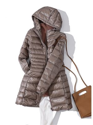 Sophie - Women's Hooded Winter Jacket, Lightweight and Warm