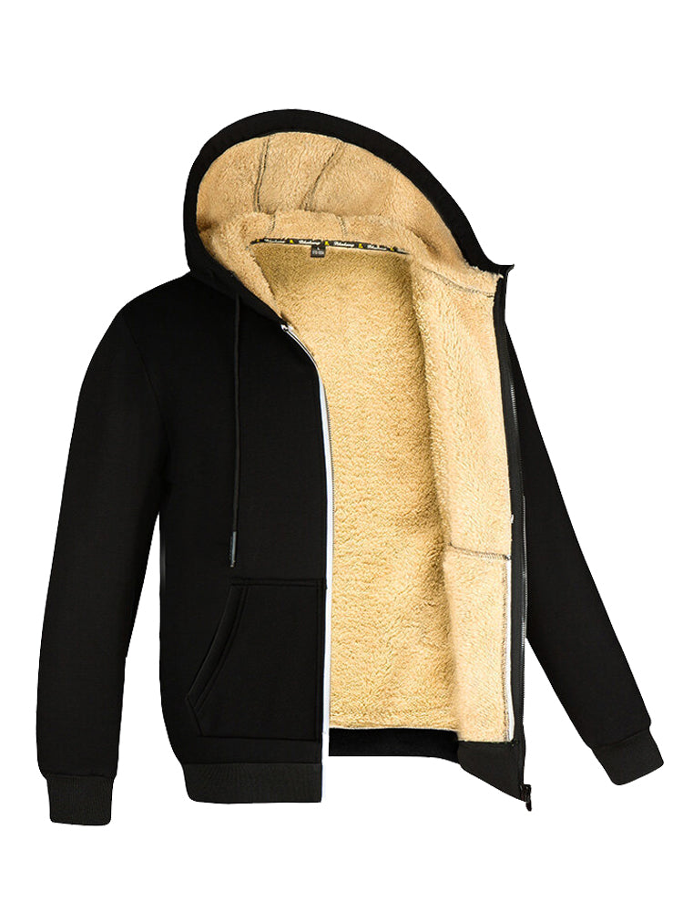 Jackson – Men's Lambswool Hoodie Jacket