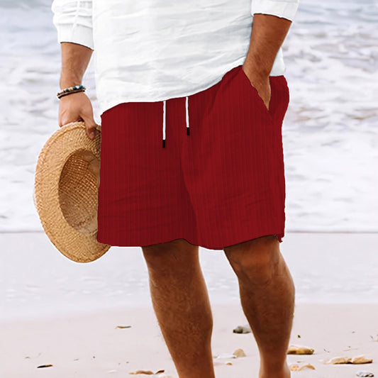 Matthew – Men's Summer Casual Cotton and Linen Shorts