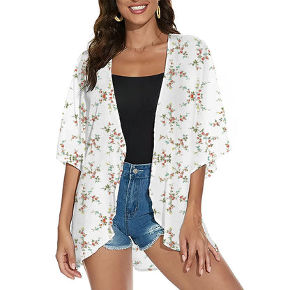 Leona - Elegant Flowy Kimono Cardigan for Women