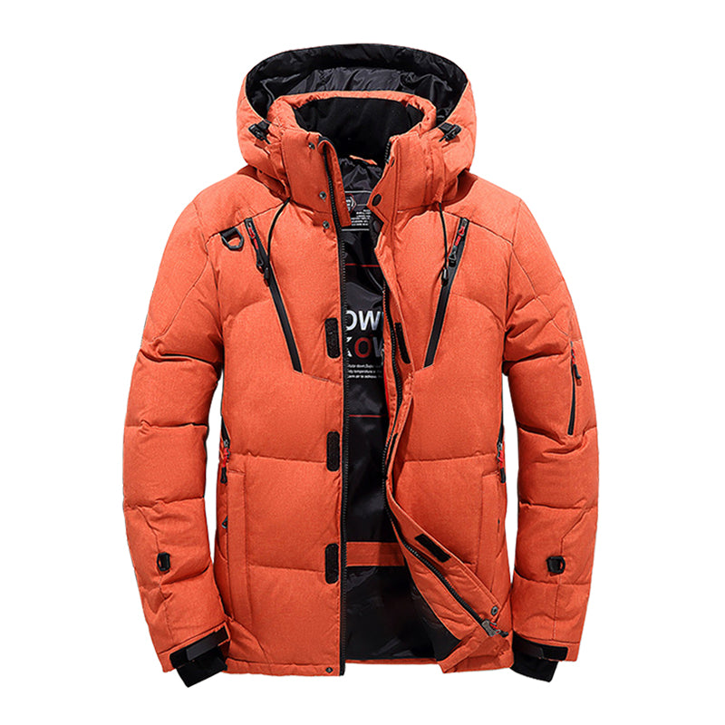 Ryan - Men's Hooded Winter Down Jacket