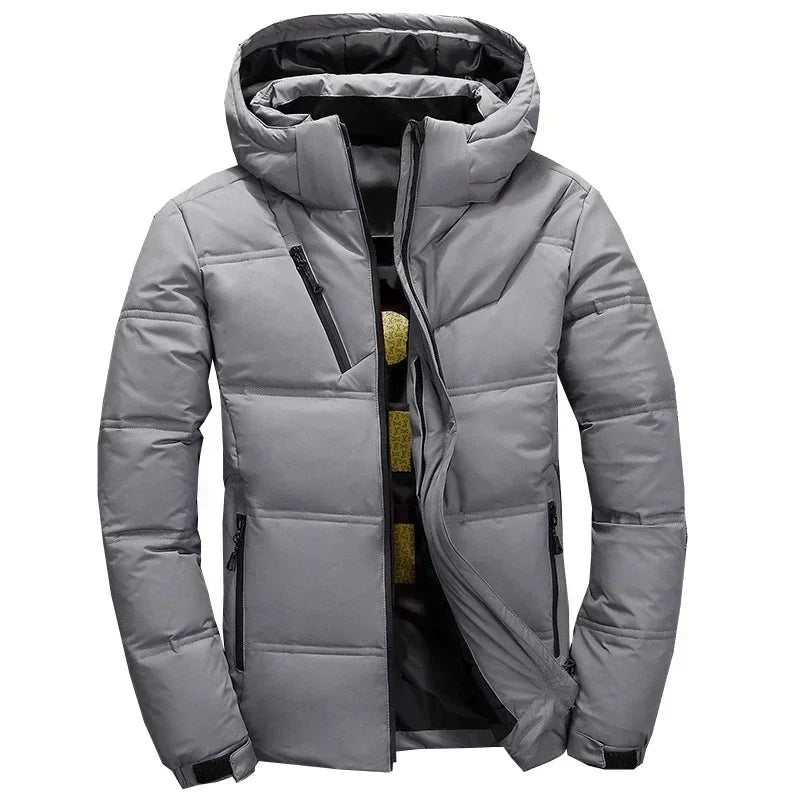 Brandon - Men's Hooded Winter Down Jacket