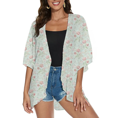 Leona - Elegant Flowy Kimono Cardigan for Women