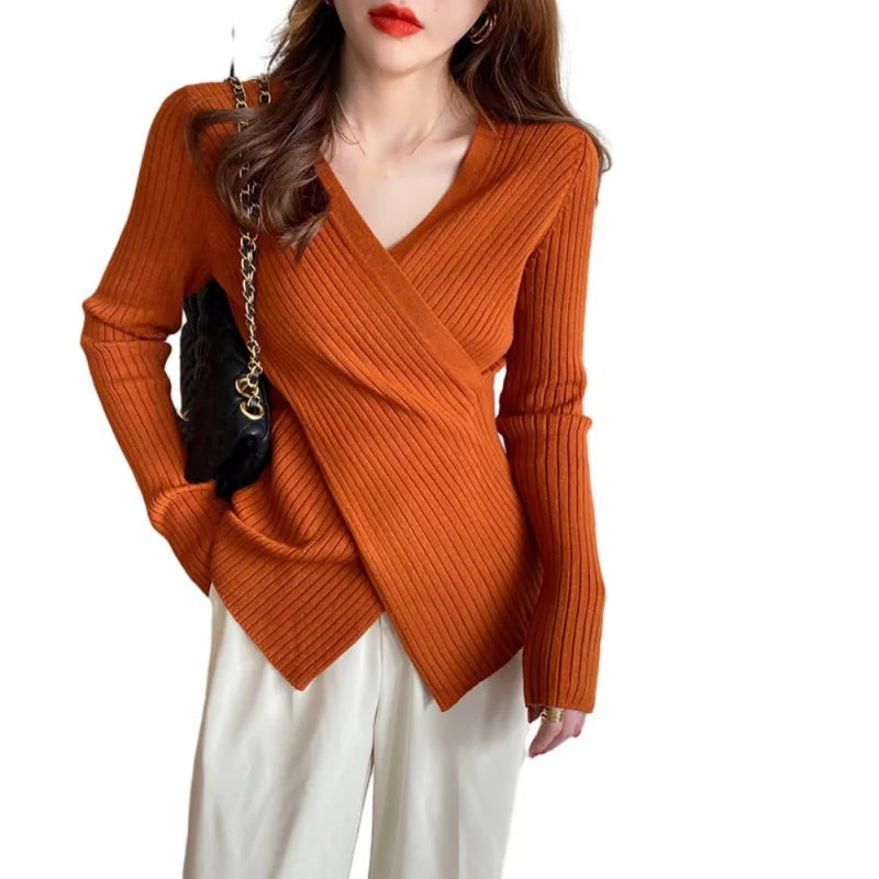 Arlette - Elegant Knitted Sweater for Women